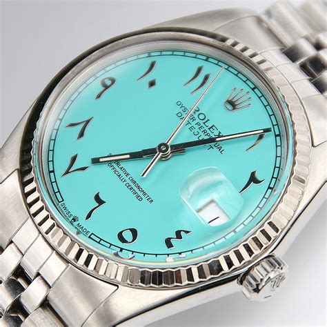 arabic numeral rolex|rolex tiffany arabic dial.